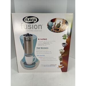 RED - Flavia Fusion Drink Station Coffee, Tea, Well Being - SEALED